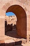 Archway, Petra, Jordan, Middle East