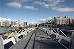 Olympisches Dorf und Science World, False Creek, Vancouver, British Columbia, Kanada