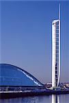 Glasgow Science Centre von Gebäude-Design-Partnerschaft mit Tower von Richard Horden. Architekten: Gebäude-Design-Partnerschaft und Richard Horden