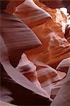 Détail abstraite, Antelope Canyon, près de Page, Arizona