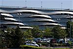 Carpark at Cardiff Bay, Cardiff, Wales. Architects: Scott Brownrigg