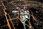 Melbourne Cricket Ground, MCG, Australie. Architectes : Daryl Jackson architectes, HOK Sport, Tompkins Shaw et Evans, Hassell et Cox. Ingénieurs : Ingénieurs : Connell Mott MacDonald et Arup Associates, ACMPN