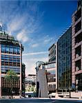 Broadgate Circus, Stadt von London. Architekten: ARUP Associates