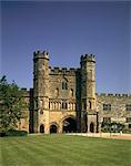 Battle Abbey. Great Gatehouse from South. .