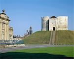 Clifford's Tower York.View from south east.
