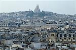 Cityscape with Sacre Coeur, Paris, France