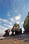 Blumentopf Felsen, Bucht von Fundy, New Brunswick, Kanada