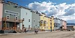 Centre-ville de Dawson City, Yukon, Canada