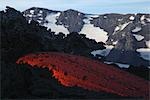 Coulées de lave de l'Etna en Sicile, Val de Bove