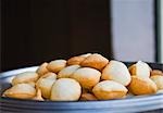 Pani puri on a food stall