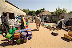 Market at Ngueniene, near Mbour, Senegal, West Africa, Africa
