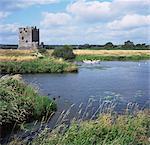 Threave Island and castle, Dumfries and Galloway, Scotland, United Kingdom, Europe