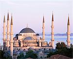 The Blue Mosque, UNESCO World Heritage Site, Istanbul, Turkey, Europe