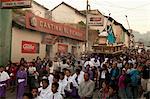 Pâques Procession, Chichicastenango, au Guatemala, l'Amérique centrale