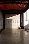 Roll-up door of warehouse