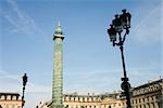 France, Paris, Place Vendome and the Colonne Vendome