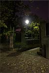 France, Paris, Montmartre dans la nuit