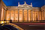 Bank of Ireland, Dublin, Republik Irland, Europa am Abend