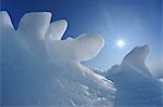 Glacial Ice Melting, Ilulissat Icefjord, Disko Bay, Greenland