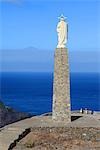 Spanien, Kanarische Inseln, Gomera, San Sebastian, Sagrado Corazon de Jesus, Teneriffa und Berg Teide