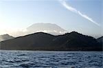Indonesia, Bali, view of the mount Agung