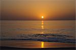 Sunset, Sine Saloum Delta, Senegal, West Africa, Africa