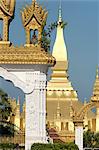 Que Luang Stupa, construit en 1566 par le roi Setthathirat, Vientiane, Laos, Indochine, Asie du sud-est, Asie