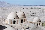 Ruined city of Jiaohe, Turpan on the Silk Route, UNESCO World Heritage Site, Xinjiang Province, China, Asia