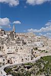 The Sassi Quarter, UNESCO World Heritage Site, city of Matera, Basilicata, Matera Province, Italy, Europe