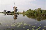 Kinderdijk moulins à vent, Hollande, Europe