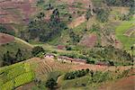 Village de merveilleux, Province de Cibitoke, au Burundi, Afrique