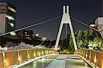 Bridge in Nagoya City Centre, Nagoya, Japan