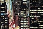 Traffic and Buildings, Midtown Manhattan, New York City, New York, USA