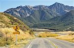 High country West Coast Road, Canterbury, South Island, Nouvelle-Zélande