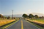 Road, near Pohara, Tasman, South Island, New Zealand