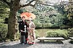 Bride and Groom, Kanazawa, Ishikawa prefecture, Chubu Region, Honshu, Japan