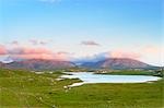 Salzwiesen und Lagune, Isle of Lewis, Äußere Hebriden, Hebriden, Schottland, Großbritannien