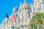 Townhall, Plaza del Ayuntamiento. Valencia, Comunidad Autonoma de Valencia, Spain, Europe