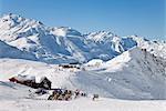 Restaurant de montagne, St. Anton am Arlberg, Tirol, Alpes autrichiennes, Autriche, Europe