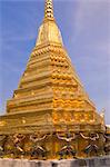 Temple du Bouddha Émeraude (Wat Phra Kaew), Grand Palais, Bangkok, Thaïlande, Asie du sud-est, Asie