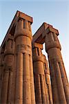 Temple de Luxor, Luxor, Thèbes, Site du patrimoine mondial de l'UNESCO, en Egypte, Afrique du Nord, Afrique