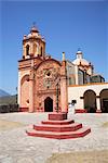 Mission de la Conca, patrimoine mondial UNESCO, une des cinq missions de Sierra Gorda, conçues par le franciscain Fray Junipero Serra, Arroyo Seco, Querétaro, Mexique, Amérique du Nord