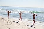 Surfer Girls, Zuma Beach, Malibu, California, USA