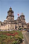 Metropolitan cathédrale, Zocalo, Mexico, Mexique, en Amérique du Nord