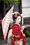 Geisha, Kyoto, préfecture de Kyōto, région du Kansai, Honshu, Japon