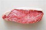 Steak de bœuf frais