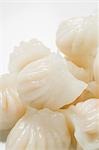 Steamed dumplings (Asia), close-up