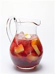 Sangria dans un pot de verre