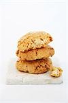 Trois biscuits aux amandes