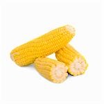 Three corn on the cobs